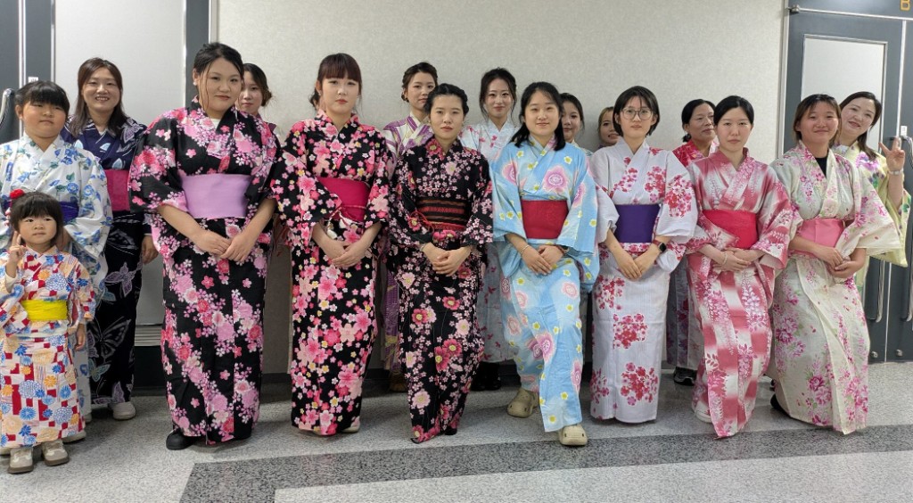 浴衣を体験された皆様